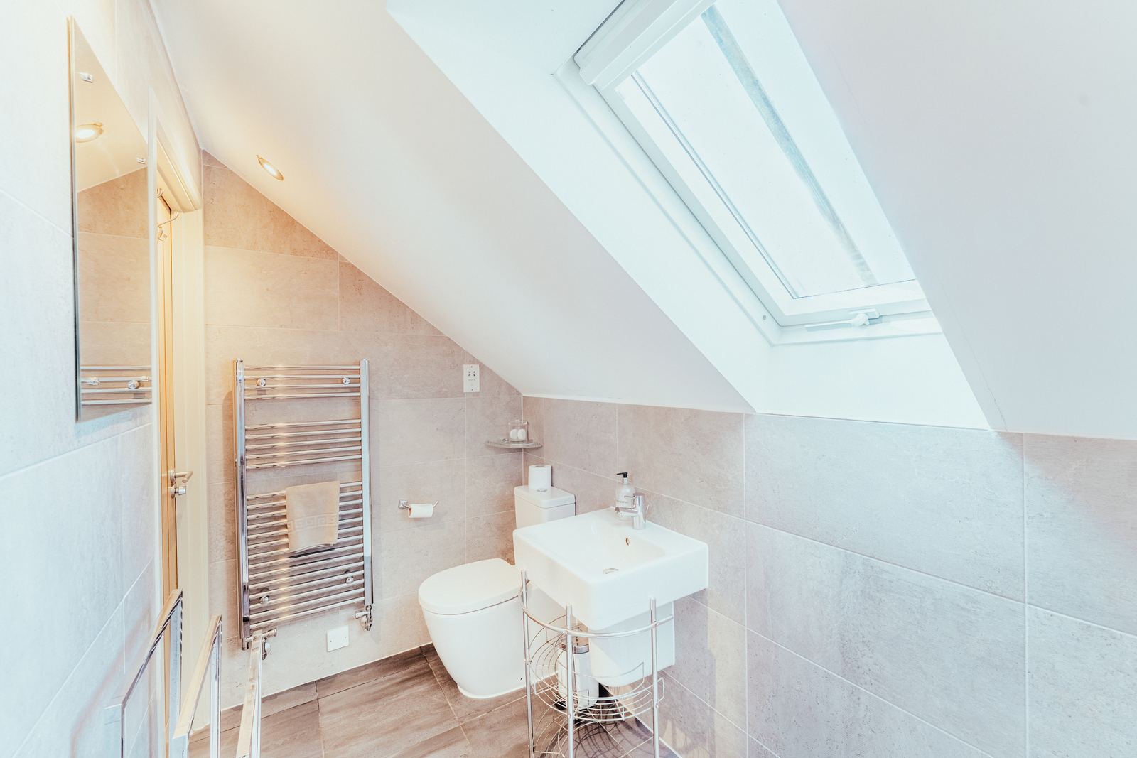 En suite bathroom