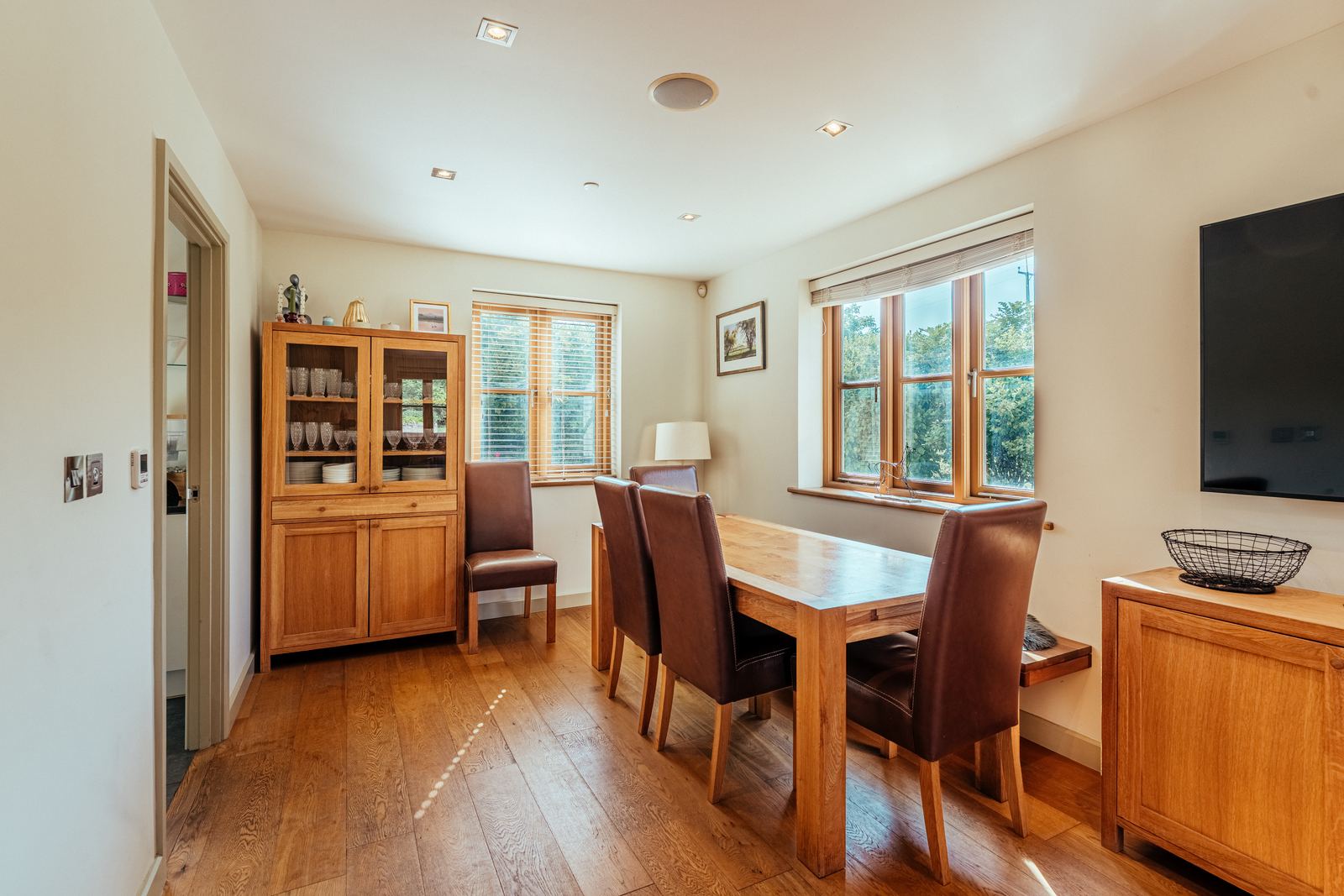 Dining table for eight