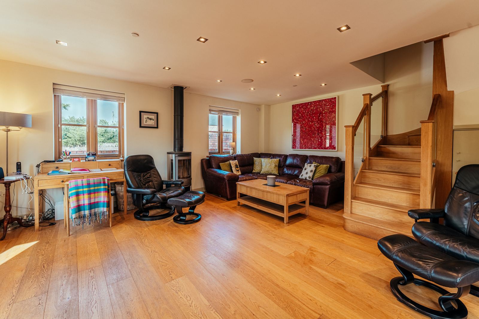 Living room at The Woodstore
